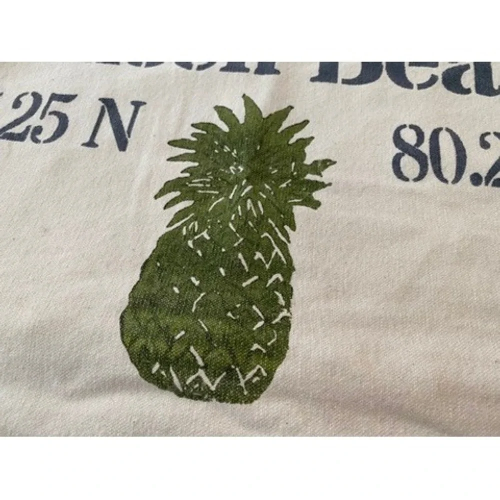 Lowcountry Linens Jensen Beach‎ Hand Painted Pillow Cover Coastal 19